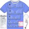 Ruler Guide for Vinyl Alignment, T Shirt Rulers to Center Designs Pocket Logo, Tee Measurement Template, Craft Sewing Supplies Accessories Tools for Cricut Heat Press HTV Heat Transfer Vinyl